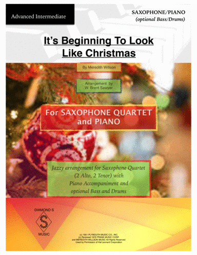 It's Beginning To Look Like Christmas (arr. W. Brent Sawyer)