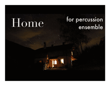 Home (arr. Ryan Jonker)