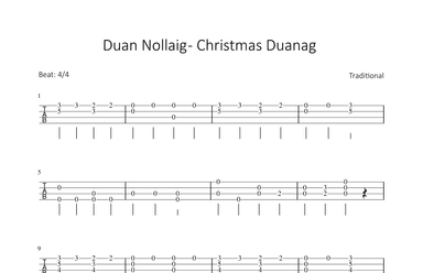 Duan Nollaig - Christmas Duanag (arr. Bettina Schipp)