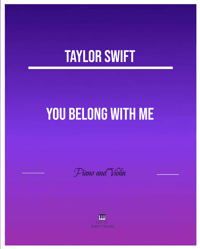 You Belong With Me (arr. ANDRE LAITANO)