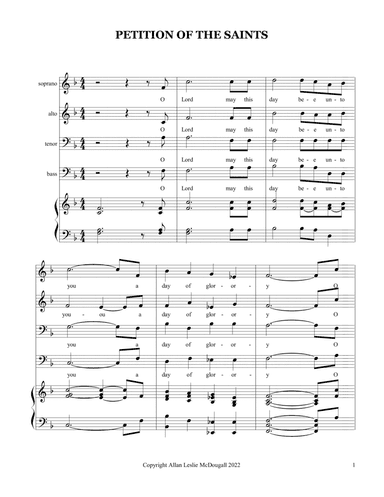 Petition of the Saints