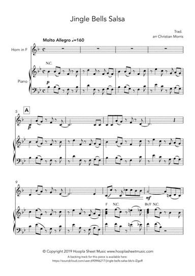 Jingle Bells Salsa (arr. Hoopla Sheet Music)