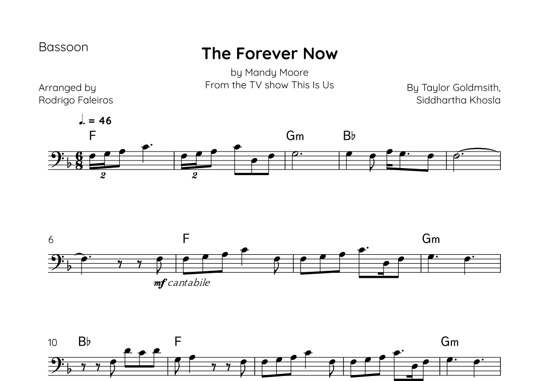 The Forever Now (arr. Rodrigo Faleiros)