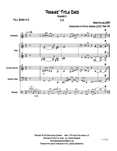 Frasier Cues (arr. Patrick Sheehan)