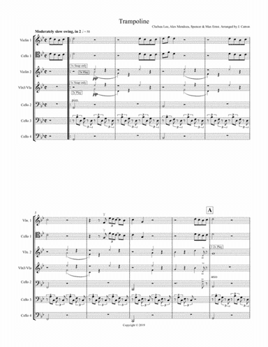 Trampoline (arr. Jessica Catron)