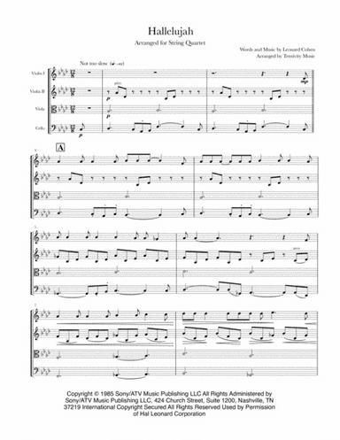 Hallelujah (arr. Tensivity Music)