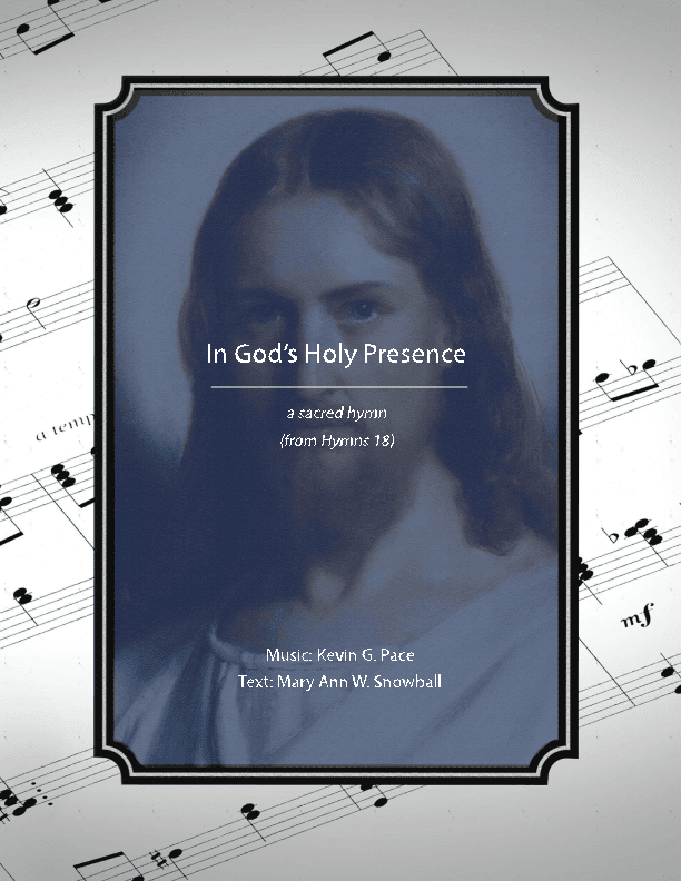 In God's Holy Presence, a sacred hymn