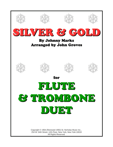 Silver And Gold (arr. John Groves)
