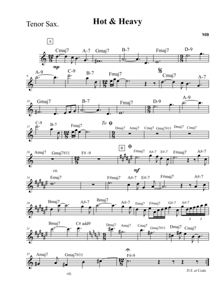 Hot & Heavy    ( tenor)