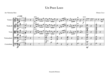 Un Poco Loco (arr. Valentina Ruiz)