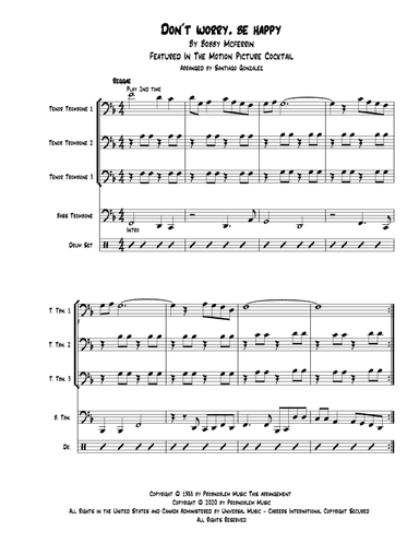 Don't Worry, Be Happy (arr. Santiago González)