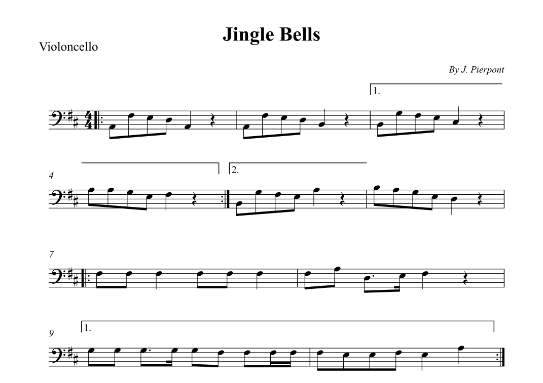 Jingle Bells (arr. Wesley S. SIlva)