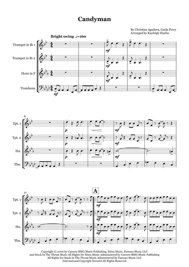 Candyman (arr. Kayleigh Huelin)