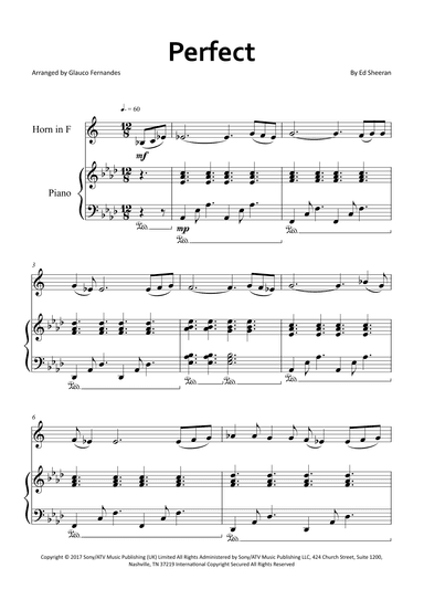 Perfect (arr. Glauco Fernandes)