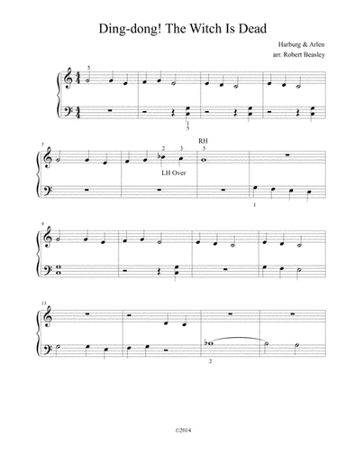 Ding-dong! The Witch Is Dead (arr. Robert Beasley)