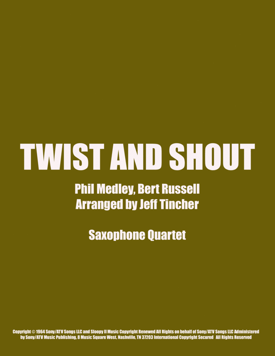 Twist And Shout (arr. Jeff Tincher)