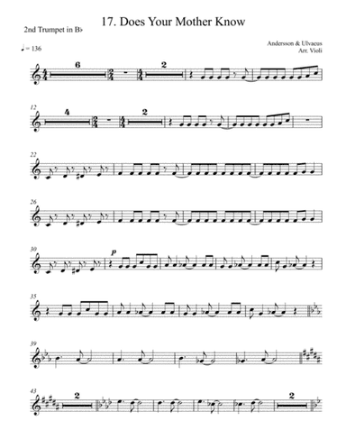 Does Your Mother Know (arr. Violi)