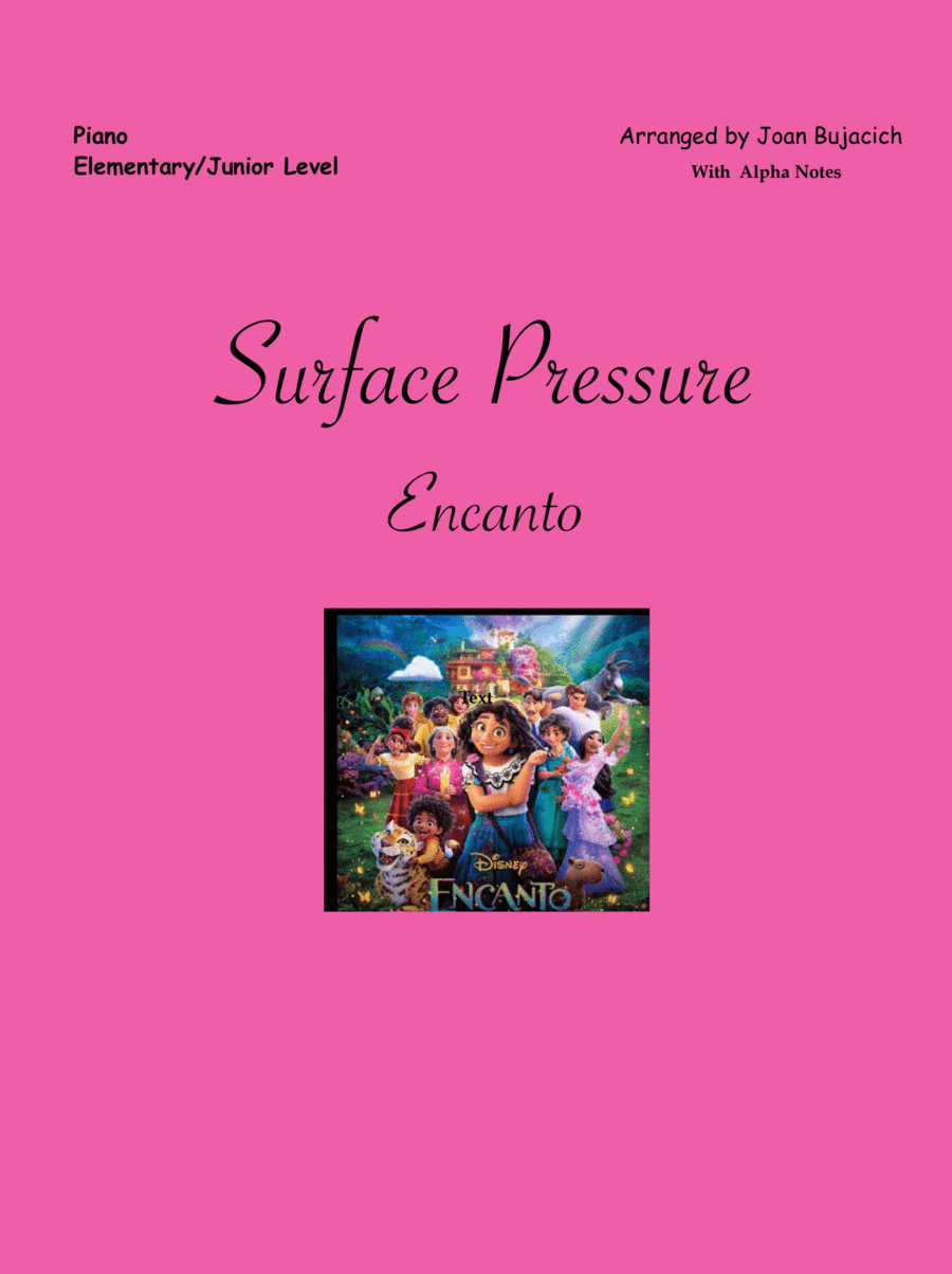 Surface Pressure (arr. Joan Bujacich)