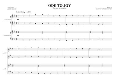 Ode to Joy (arr. Art.o Artaud)