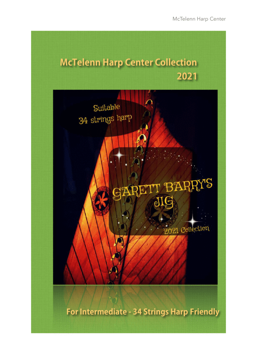 Garret Barry's Jig - intermediate & 34 String Harp | McTelenn Harp Center (arr. Eve McTelenn)