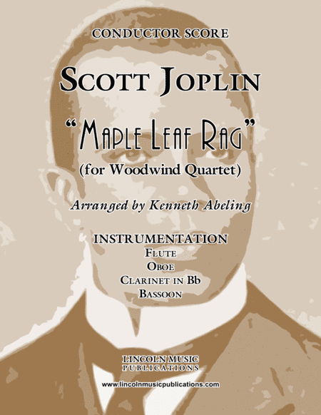 Joplin - "Maple Leaf Rag" (for Woodwind Quartet) (arr. Kenneth Abeling)