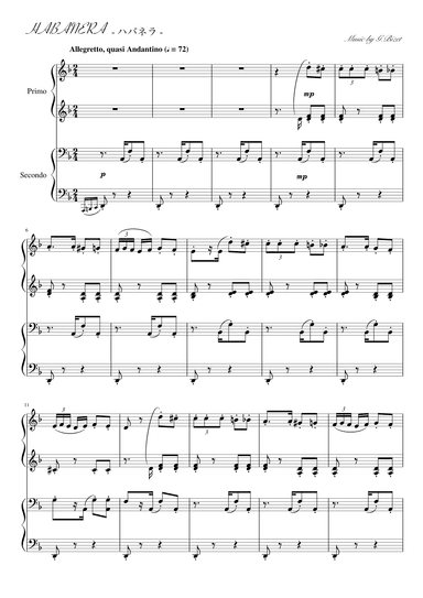 Habanera (arr. pfkaori)