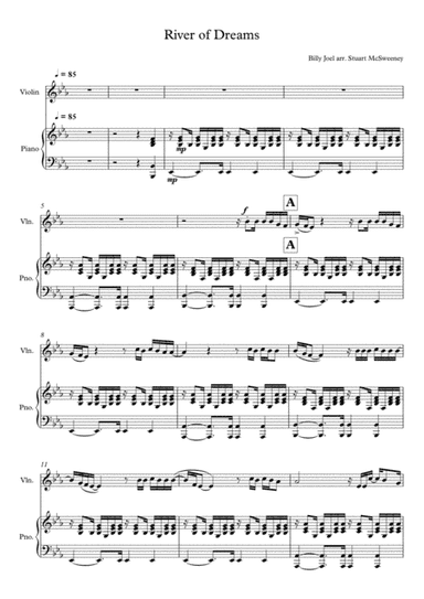 The River Of Dreams (arr. Stuart McSweeney)