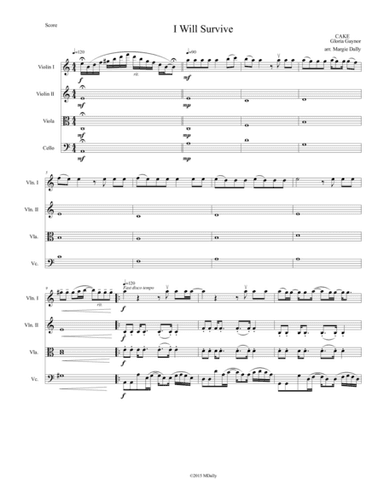 I Will Survive (arr. Margie Dally)