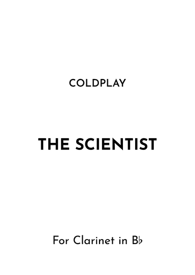 The Scientist (arr. Jireh J.)