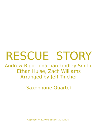 Rescue Story (arr. Jeff Tincher)