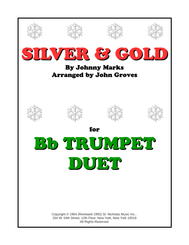 Silver And Gold (arr. John Groves)