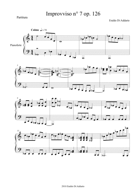 Improvviso n° 7 op. 126