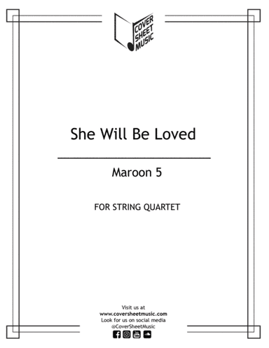 She Will Be Loved (arr. Jose Quintana)