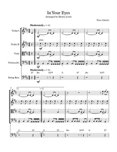 In Your Eyes (arr. Sherry Lewis)
