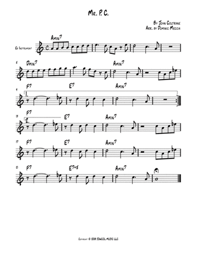 Mr. P.c. (arr. Dominic Meccia)