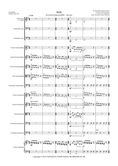 Sos (arr. Tormod Tvete Vik)