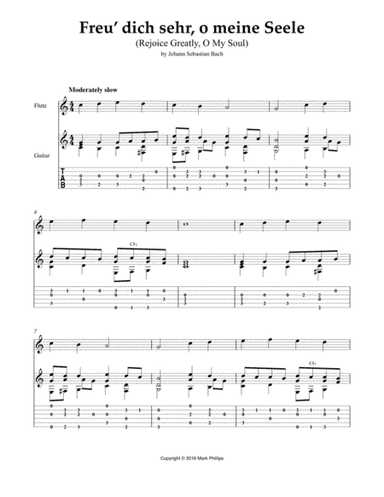 Freu’ dich sehr, o meine Seele (Rejoice Greatly, O My Soul) (arr. Mark Phillips)