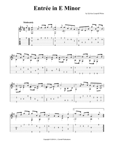 Entrée in E Minor (arr. Mark Phillips)
