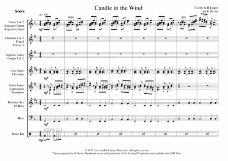 Candle In The Wind (arr. K Davies)