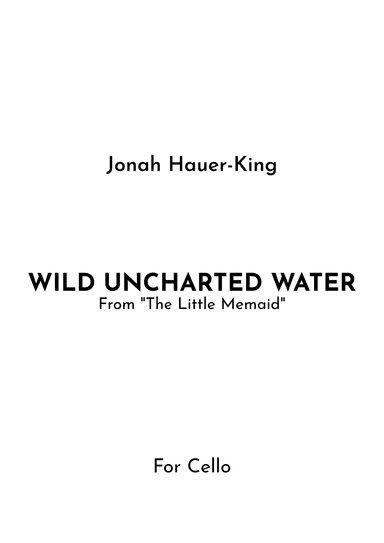 Wild Uncharted Waters (arr. Jireh J.)