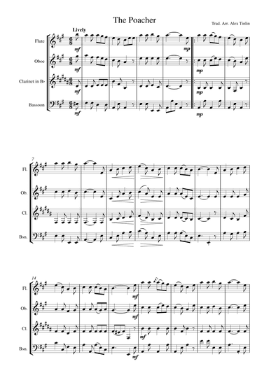 The Poacher (arr. Alex Tinlin)