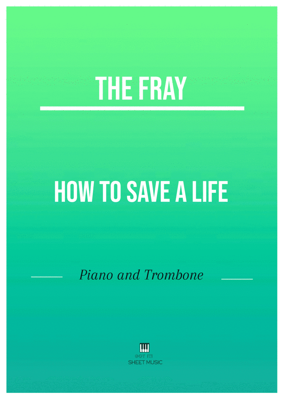How To Save A Life (arr. ANDRE LAITANO)