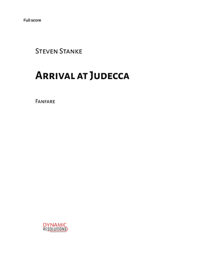 Arrival at Judecca FANFARE