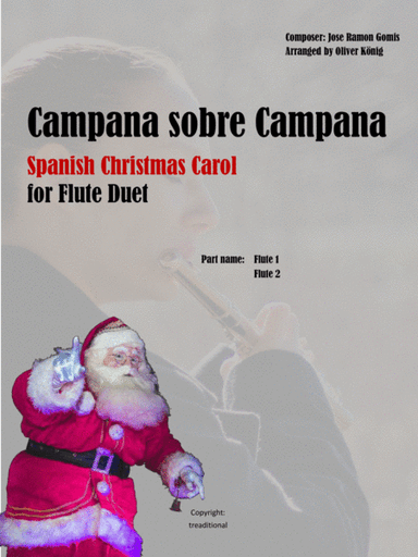 Campana sobre Campnan for 2 Flutes (arr. Oliver König)