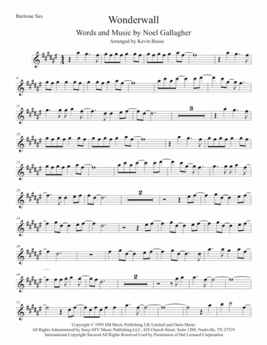 Wonderwall (arr. Kevin Busse)