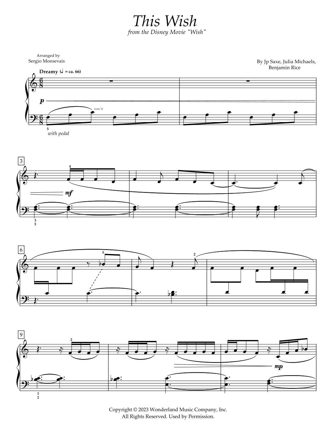 This Wish (arr. ElysiumSoundscapes)