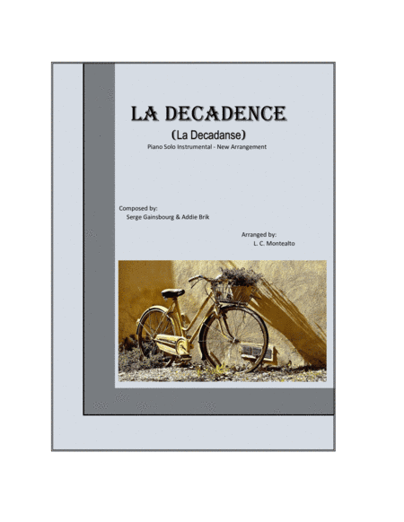 La Decadanse (arr. L. C. Montealto)