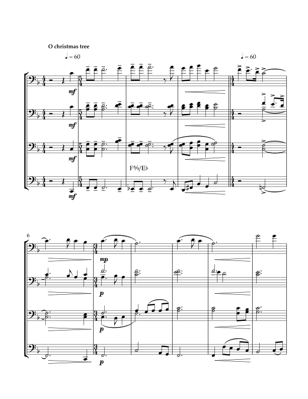 A Christmas Collection (arr. Ryan O'Leary)