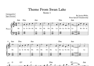 Theme From Swan Lake (arr. Igor Ferreira)