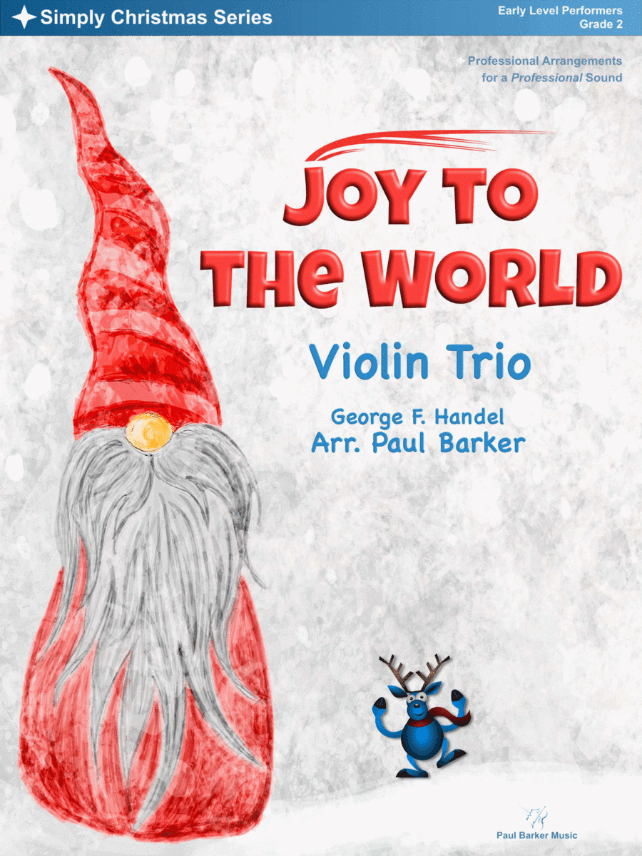 Joy To The World (Violin Trio) (arr. Paul Barker)